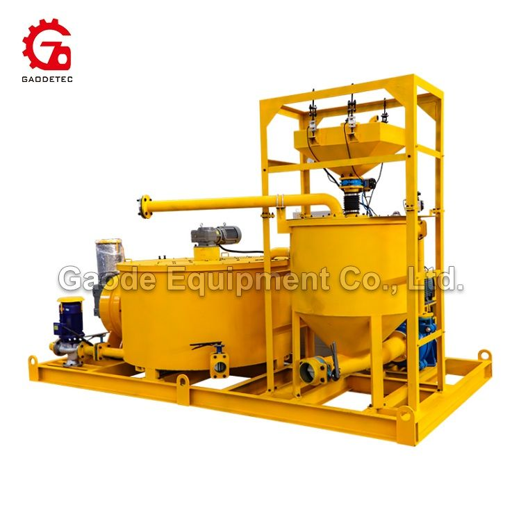 Gaodetec GGP500/2000/165H-E Compact Colloidal Bentonite Grout Injection Plant for Backfilling Gaodetec GGP500/2000/165H-E Compact Colloidal Bentonite Grout Injection Plant for Backfilling